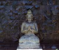 Villa Umah Jae, détail de jardin